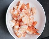 Une image de l'étape 1 de °Panier de brick aux fruits de mer°.