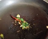A picture of step 3 of Khatti meethi gujarati dal.