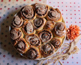 Foto del paso 6 de la receta: Cinnamon rolls de choco negro