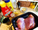 Colában sült pulykacomb petrezselymes sült burgonyával recept fázis 1 fotója