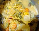 A picture of step 3 of Orissa Special Masala Odia Dalma.