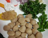 A picture of step 1 of Soy kebabs.