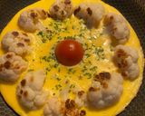 Une image de l'étape 3 de Omelette au chou-fleur.