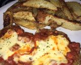 Foto del paso 7 de la receta: Papas rústicas crocantes con milanesas de carne caseras🥔🥩