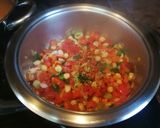 Foto del paso 4 de la receta Crema de pimiento rojo - veggie
