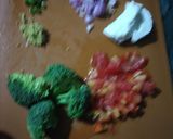 A picture of step 1 of Chhurpi Soup.