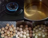Foto langkah ke 4 dari resep ONDE-ONDE MUNGIL, Kokoh Tanpa Meletus.