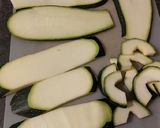 Une image de l'étape 2 de Cordon bleu de courgette.