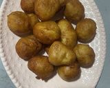 A picture of step 1 of Milk puff puff.