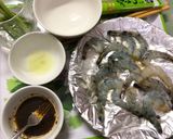 Hình bước làm 1 của món Tôm sống mù tạt