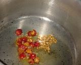 A picture of step 4 of Methi,soya & palak.