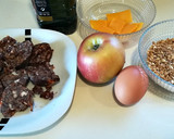 Foto del paso 1 de la receta: "Ferrero" de morcilla, manzana y queso