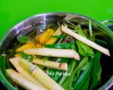 A picture of step 1 of Winter Melon and Grass Jelly Herbal Drink with Chia Seeds.