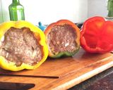 Foto del paso 8 de la receta: Pimentones rellenos con carne