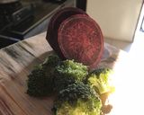 Foto langkah ke 1 dari resep Mpasi 6month ubi ungu mix brokoli with evo.