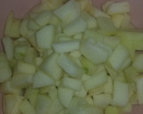 Foto del paso 1 de la receta: Crepas de manzana 🍎🍏💕
