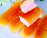 A picture of step 7 of Cream buns bakery style.