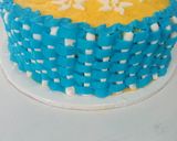 A picture of step 5 of Vanilla cake.