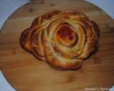 Stuffed rose shaped bread recipe step 25 photo