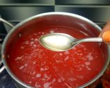 A picture of step 4 of Pink (beetroot) pasta.