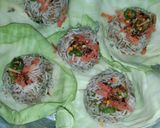 A picture of step 18 of Rice momos steamed.
