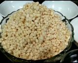 A picture of step 1 of Urad dal bread.