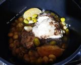 Une image de l'étape 4 de Tajine de poulet olives et champignons 🍄.