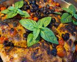 A picture of step 7 of Mediterranean Chicken.