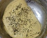 Foto langkah ke 5 dari resep Kunyit Jinten Hitam Italian Herbs Sourdough Bread (Oven Tangkring).