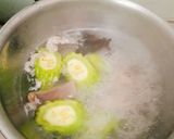 Hình bước làm 1 của món Khổ qua cà ớt