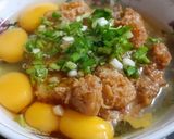 Hình bước làm 2 của món Trứng nướng tôm thịt bằng nồi chiên không dầu