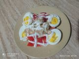 Salad Tomat Telur untuk diet (W#51)