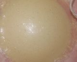 A picture of step 2 of Pancakes#my favorite Easter dish#4 week challenge.
