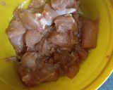 A picture of step 1 of Saucy Chicken Starter.