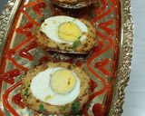 A picture of step 5 of Nargisi kofta.