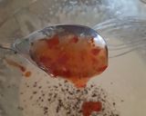 A picture of step 3 of My Deepfried Battered chilli Chicken.☺.