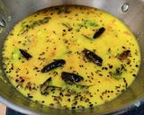 A picture of step 5 of Raw mango dal (no onion no garlic recipe).