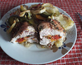 Foto del paso 13 de la receta: Supremas rellenas con verduras al horno