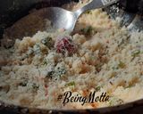 A picture of step 2 of Milk Upma.