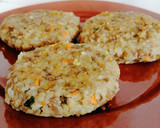 Foto del paso 12 de la receta: Burger de lentejas, bulgur y arroz