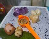 Foto langkah ke 2 dari resep Sayur Bobor Daun Labu Kuning.