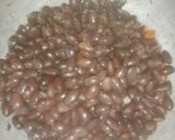 A picture of step 2 of Blackbeans with Coconut nut.