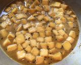 A picture of step 4 of Shola Kochur Dalna / Taro Root Curry.
