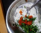 A picture of step 6 of Beetroot falafel Ragi pockets.