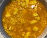 Foto del paso 5 de la receta: Sopa de fideos y sepia con infusión de hierbabuena !!!!