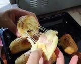 Foto del paso 4 de la receta: Pan relleno de jamón y queso