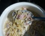 Foto del paso 3 de la receta: Spaghetti con jamón