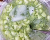 Foto langkah ke 5 dari resep Es timun melon selasih.