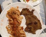 Foto del paso 6 de la receta: Fettuccine al Pomodoro para acompañar milanesa de res