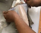 澎湖野生花枝生魚片(處理花枝)的食譜步驟3照片